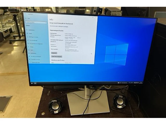 Hp desktop + scherm en toebehoren - afbeelding 3 van  10
