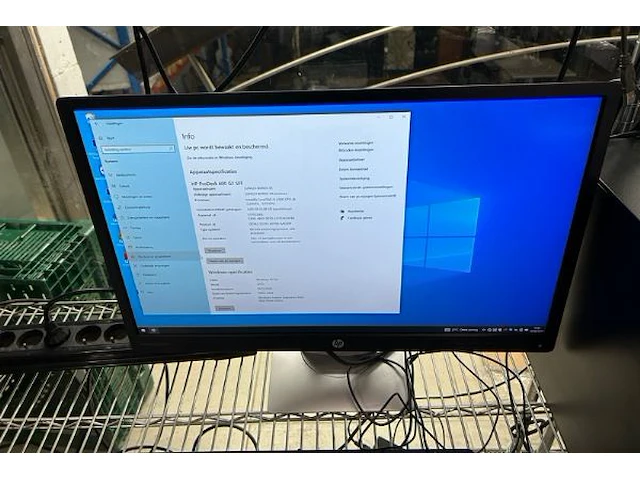 Hp desktop, scherm en toebehoren - afbeelding 2 van  7