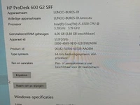 Hp desktop, scherm en toebehoren - afbeelding 3 van  7