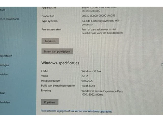 Hp desktop, scherm en toebehoren - afbeelding 3 van  6