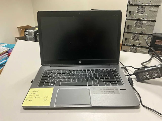 Hp eltebook folio 1040 laptop - afbeelding 1 van  3