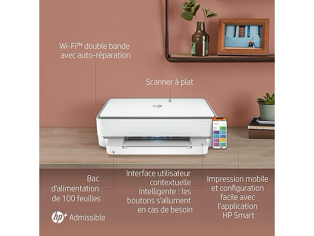 Hp envy 6020e multifunctionele printer - afbeelding 4 van  4