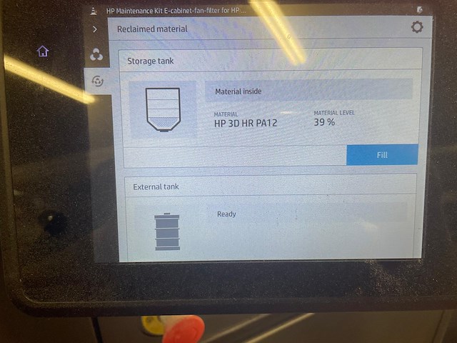 Hp jet fusion 3d 4200 printer + 3d build unit + processing & cooling station (incl. 40% virgin powder pa 12) - afbeelding 4 van  9