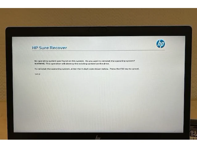 Hp laptop - afbeelding 3 van  4