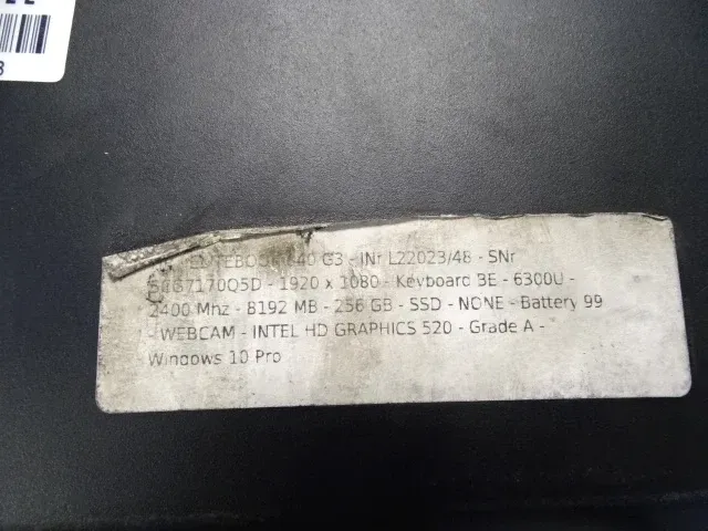 Hp laptop - afbeelding 3 van  4