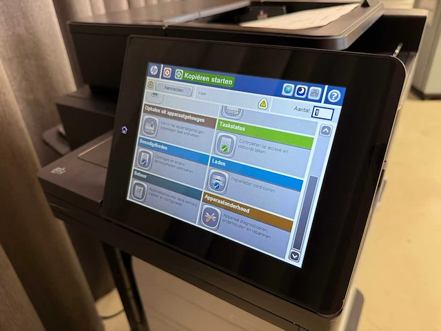 Hp laserjet enterprise mfp m630 - multifunctionele laserprinter - afbeelding 3 van  11