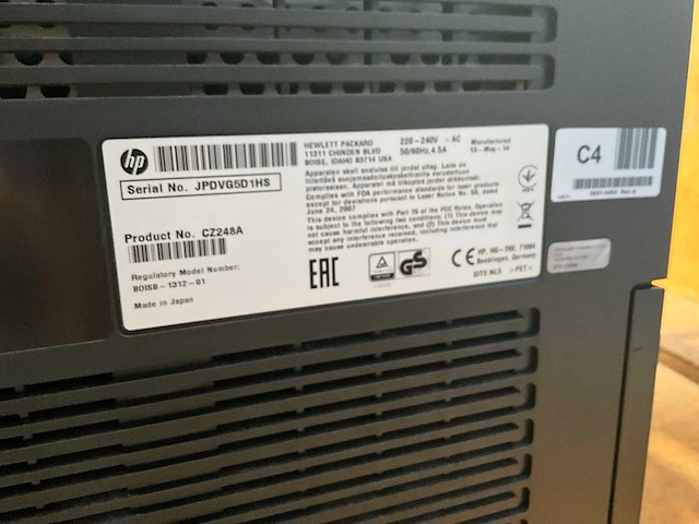 Hp laserjet enterprise mfp m680 printer - afbeelding 6 van  7