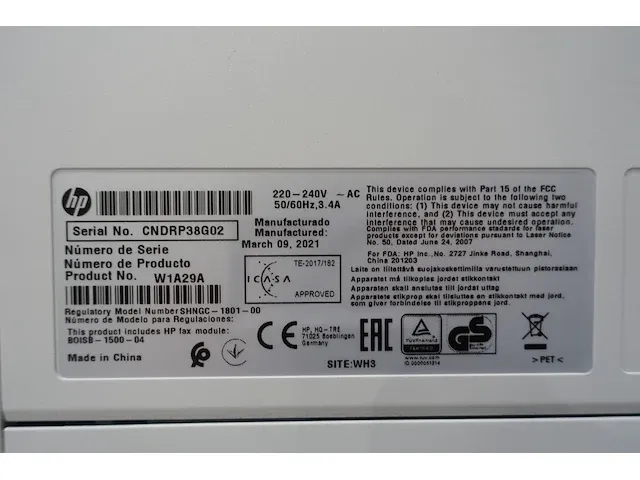 Hp laserjet pro mfp m428fdn - afbeelding 3 van  3