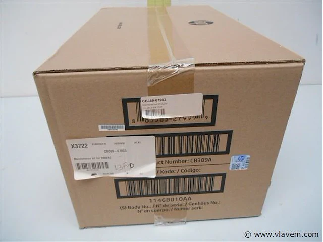 Hp maintenance kit 220v cb389-67903 - afbeelding 1 van  1