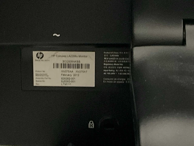 Hp monitor (7x) - afbeelding 9 van  11
