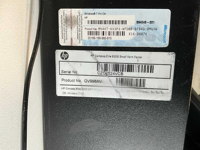 Hp pc configuratie - afbeelding 5 van  6