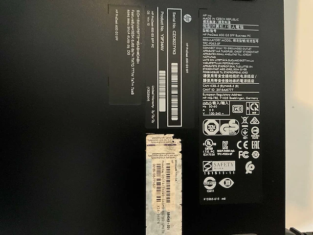 Hp pc configuratie - afbeelding 5 van  6