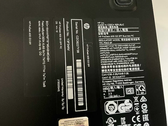 Hp pc configuratie - afbeelding 5 van  6
