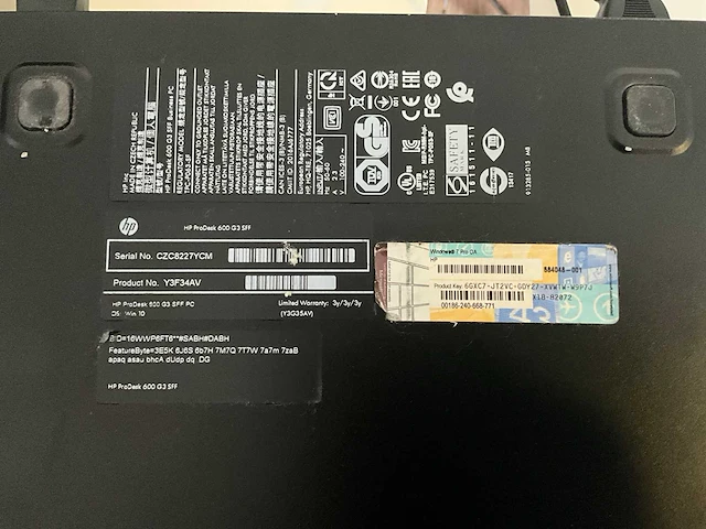 Hp pc configuratie - afbeelding 7 van  8