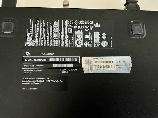 Hp pc configuratie - afbeelding 5 van  6