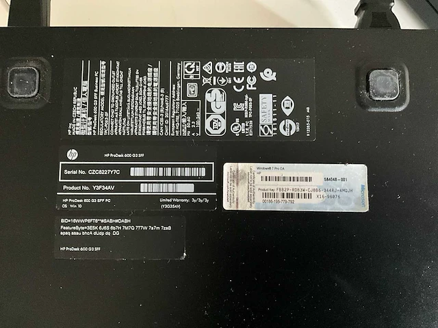 Hp pc configuratie - afbeelding 6 van  7