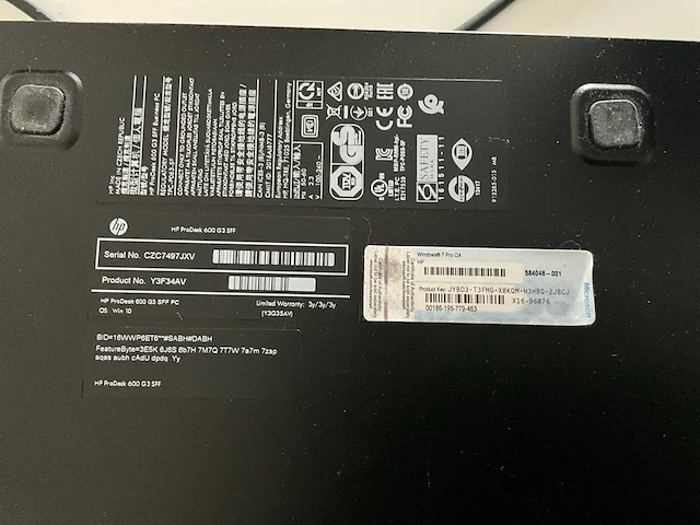 Hp pc configuratie - afbeelding 7 van  8