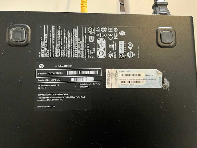 Hp pc configuratie - afbeelding 4 van  6