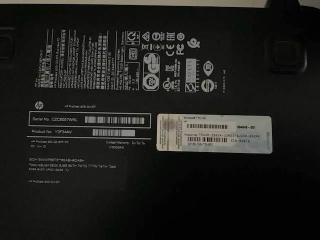 Hp pc configuratie - afbeelding 6 van  7
