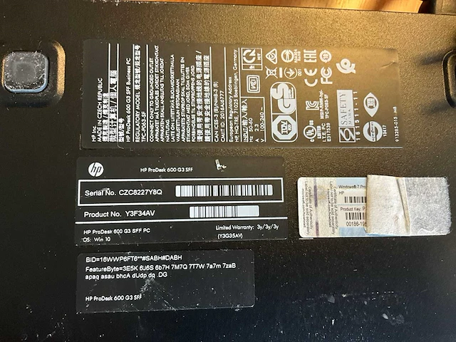 Hp pc configuratie - afbeelding 5 van  6