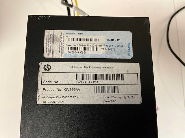 Hp pc configuratie - afbeelding 8 van  9