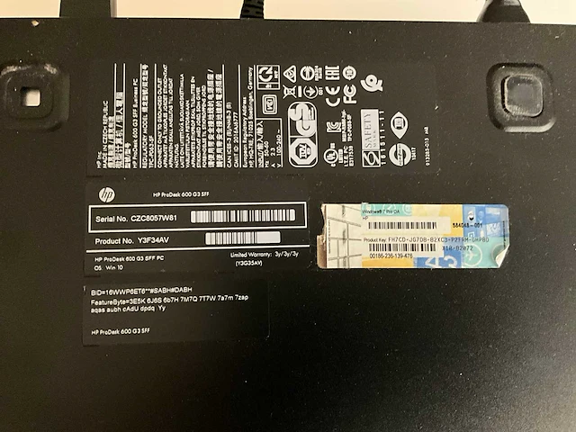 Hp pc configuratie - afbeelding 5 van  6
