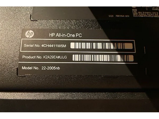Hp pc - afbeelding 5 van  6