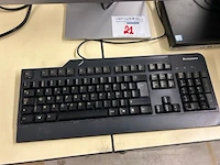 Hp pro desk + scherm en toebehoren - afbeelding 4 van  7