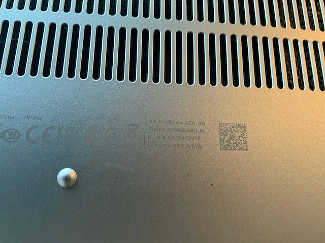 Hp probook 450 g6 laptop - afbeelding 4 van  5