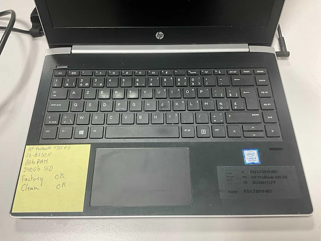 Hp probook laptop - afbeelding 2 van  3