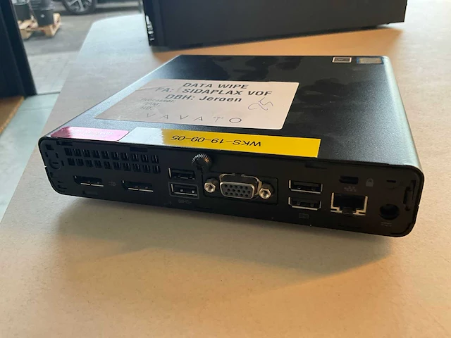 Hp prodesk 400 g4 desktop mini pc - afbeelding 2 van  4
