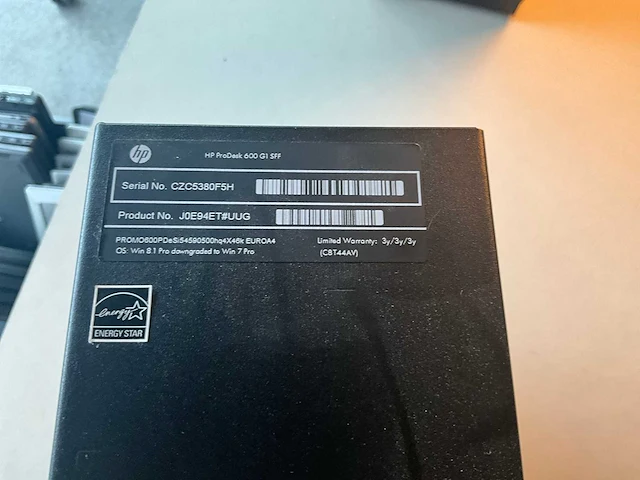 Hp prodesk 600 g1 sff desktop pc - afbeelding 2 van  5