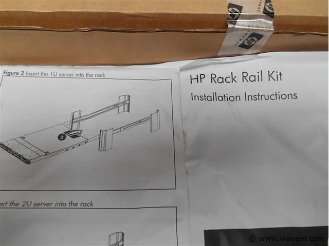 Hp rack rail kit 451459-002 nieuw - afbeelding 2 van  2