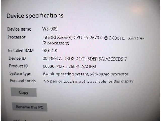 Hp z620 workstation + gtx 1060 6gb - afbeelding 3 van  12