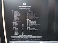 Hp z840 workstation + gtx 1060 - afbeelding 4 van  10