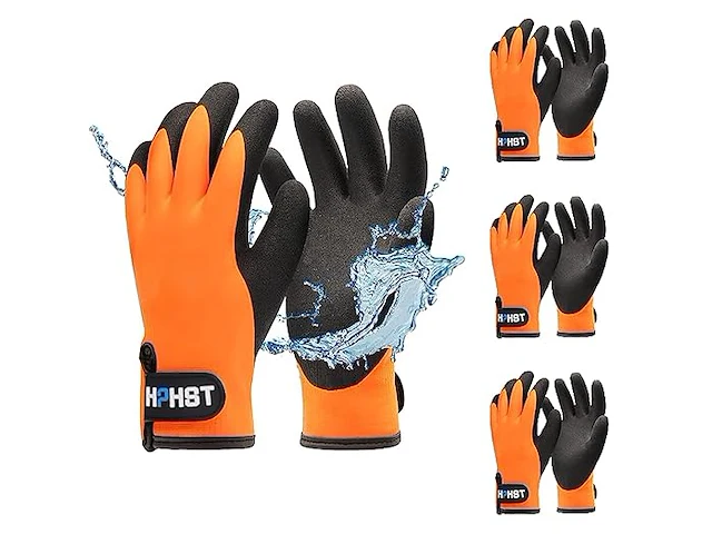 Hphst werkhandschoenen (3 paar - large) - afbeelding 1 van  6