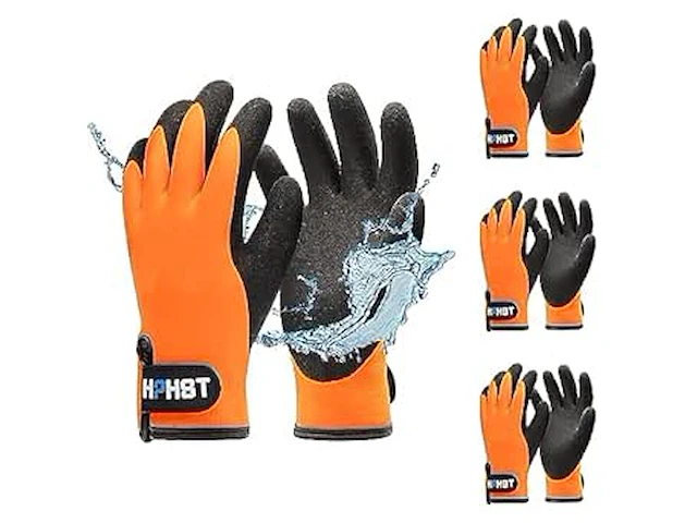 Hphst werkhandschoenen (3 paar - large) - afbeelding 1 van  3