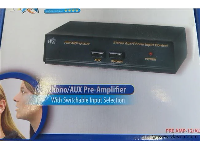 Hq phono/aux pre-amplifier - afbeelding 2 van  4