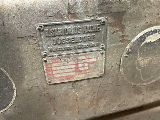 H.sartorius ds-47400 dubbele slijpmolen - afbeelding 5 van  5