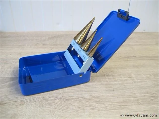 Hss stappenboorset 4-30mm - afbeelding 3 van  6