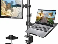 Huanuo monitorarm met laptoplade - afbeelding 1 van  4