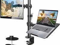 Huanuo monitorarm met laptoplade - afbeelding 1 van  3