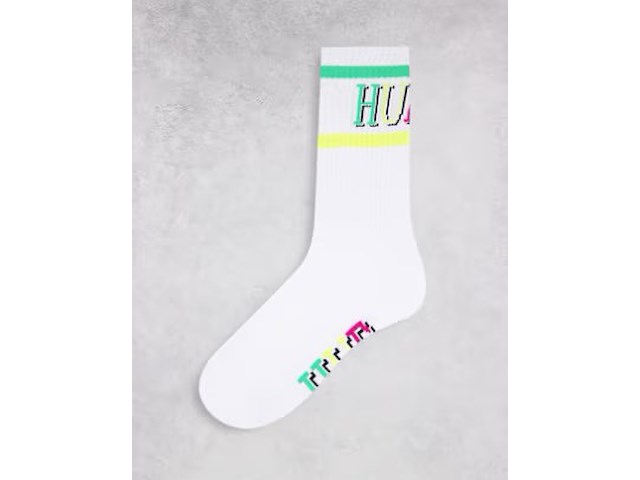 Huf - 8-bit sock - white - afbeelding 1 van  4