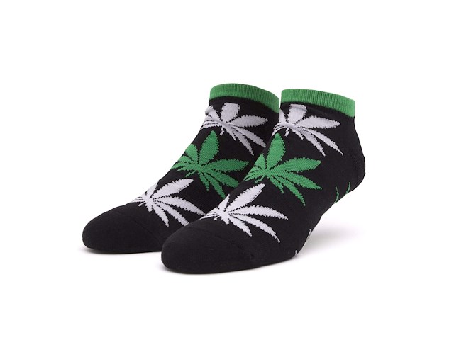 Huf - plantlife - low sock - 2 pack - black - afbeelding 1 van  1