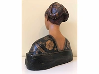 Huge italian renaissance sculpture bust princessa eleonora d'aragona. after francesco laurana (1430-1502) - afbeelding 12 van  17