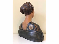 Huge italian renaissance sculpture bust princessa eleonora d'aragona. after francesco laurana (1430-1502) - afbeelding 13 van  17