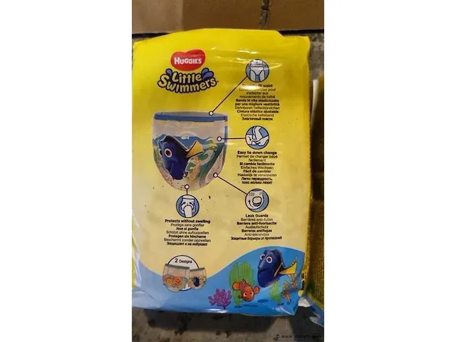 Huggies little swimmers, zwempampers,3-8kg,3 pakken,36 stuks - afbeelding 4 van  4