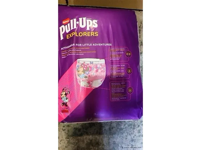 Huggies pull-ups explorers 9-18kg,1 pak, 36 stuks - afbeelding 2 van  3