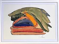 Hugo claus (brugge 1929 - 2008) - origineel - afbeelding 1 van  5