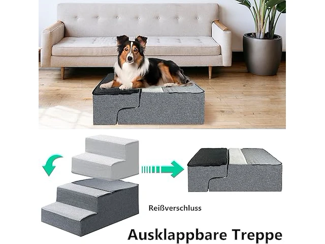 Huisdierentrap 4 tredes - afbeelding 1 van  6